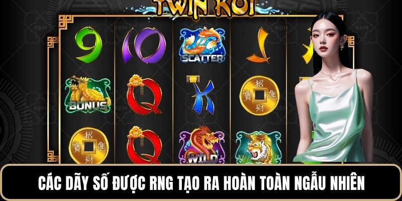Các dãy số được RNG tạo ra hoàn toàn ngẫu nhiên.